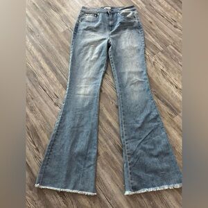 Forever 21 Blue Flare Leg Jeans NWOT